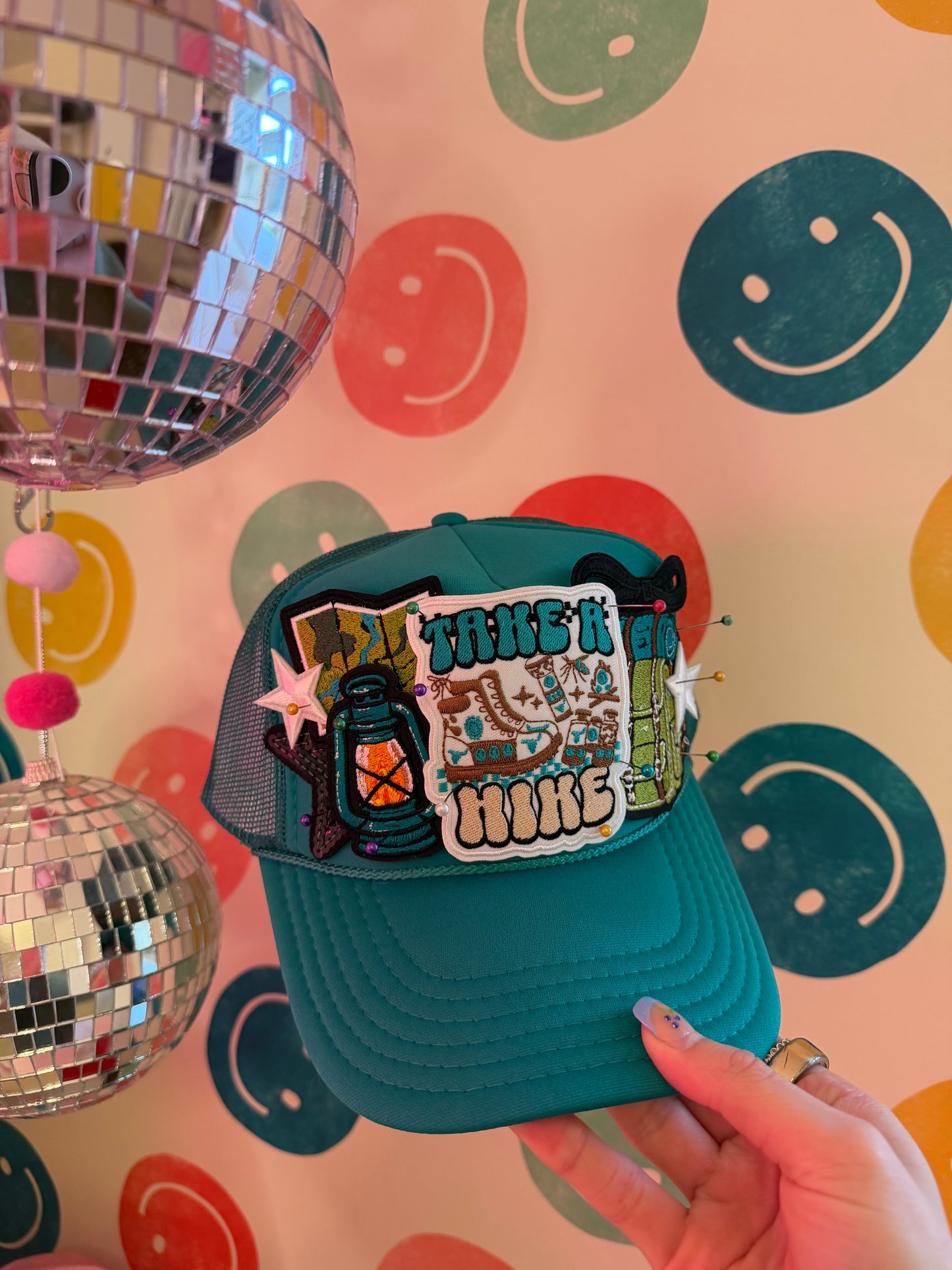 Take a Hike Premade Trucker Hat | Adult