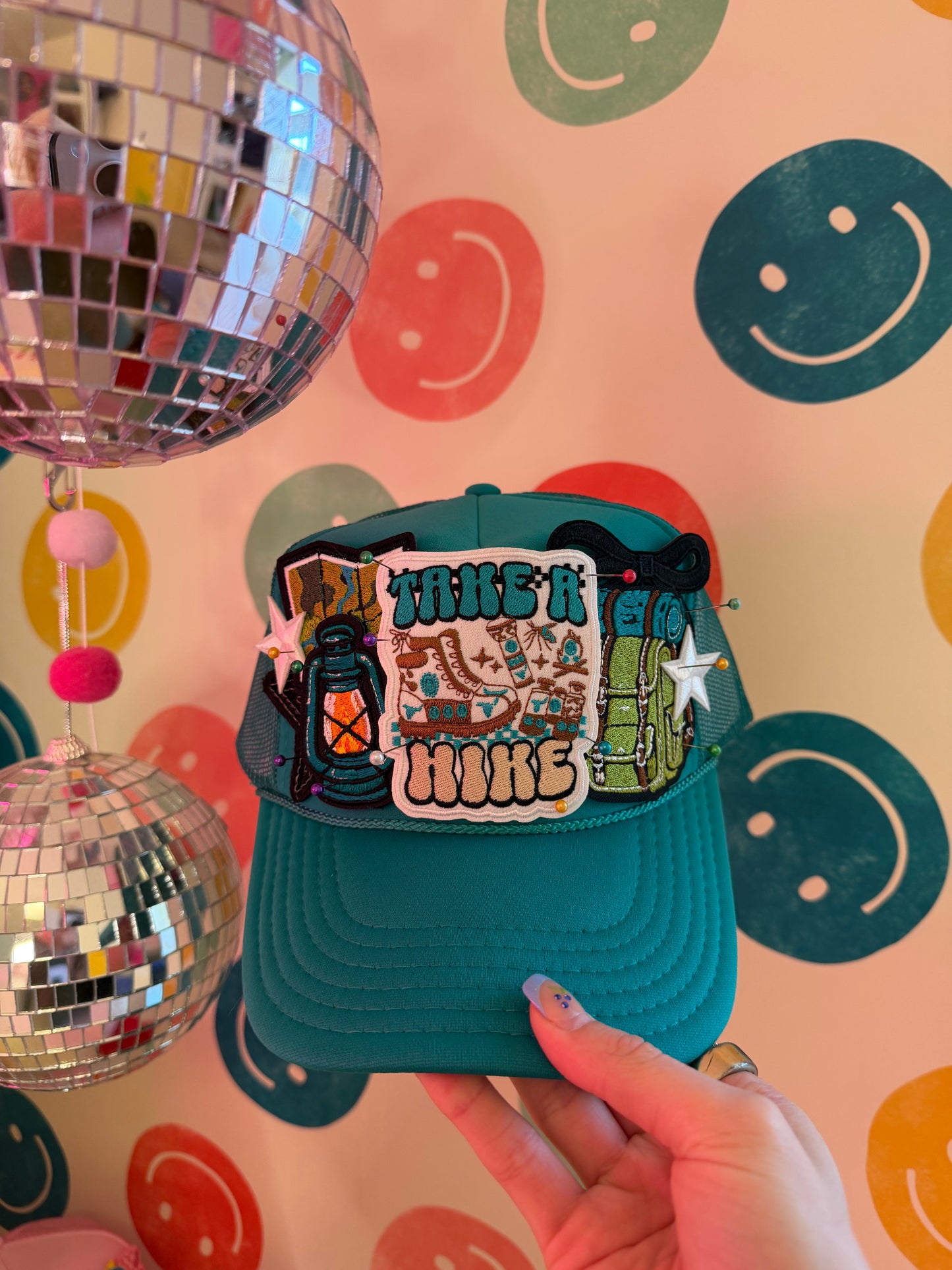 Take a Hike Premade Trucker Hat | Adult