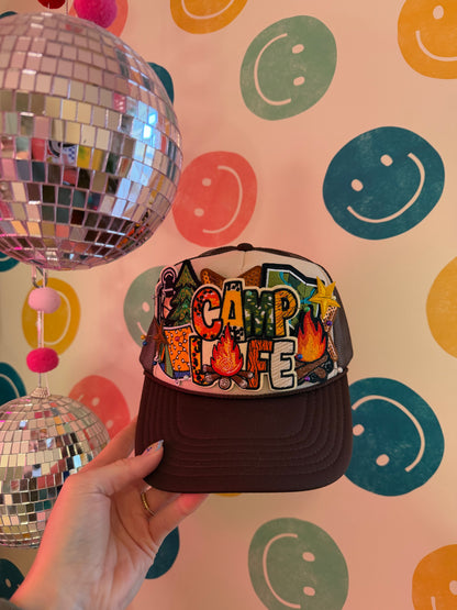 Camp Life Premade Trucker Hat | Adult