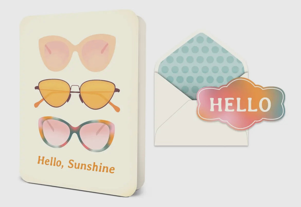 Hello, Sunshine Deluxe Greeting Card