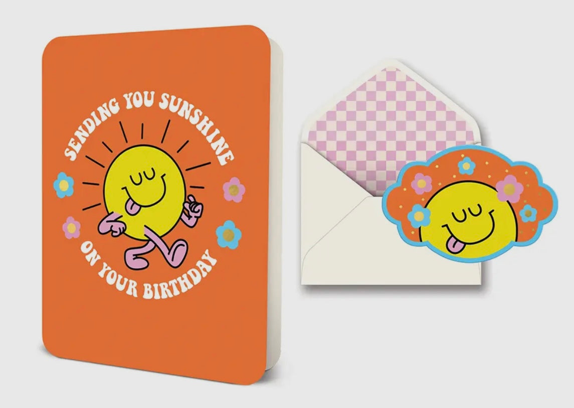 Sending You Sunshine Deluxe Greeting Card