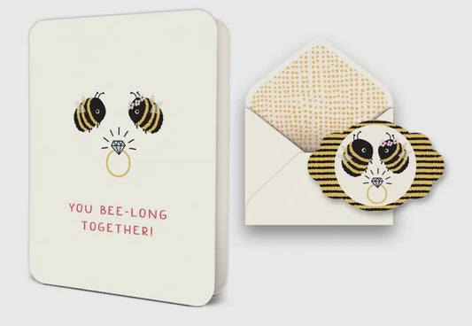 You Bee-long Together Deluxe Greeting Card