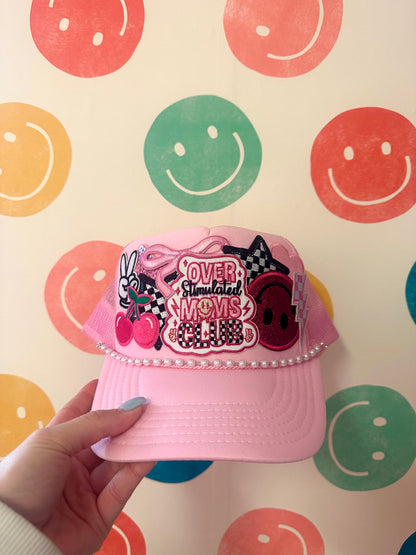 Overstimulated Mom's Club Trucker Hat