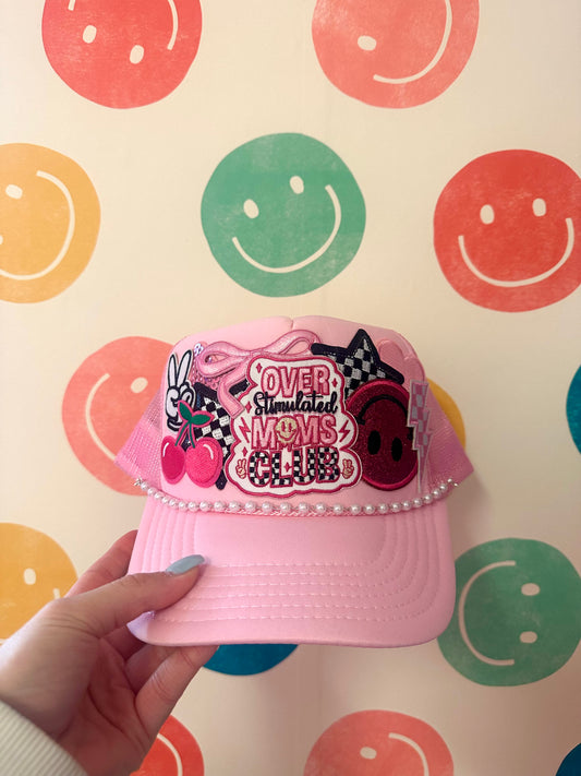 Overstimulated Mom's Club Trucker Hat