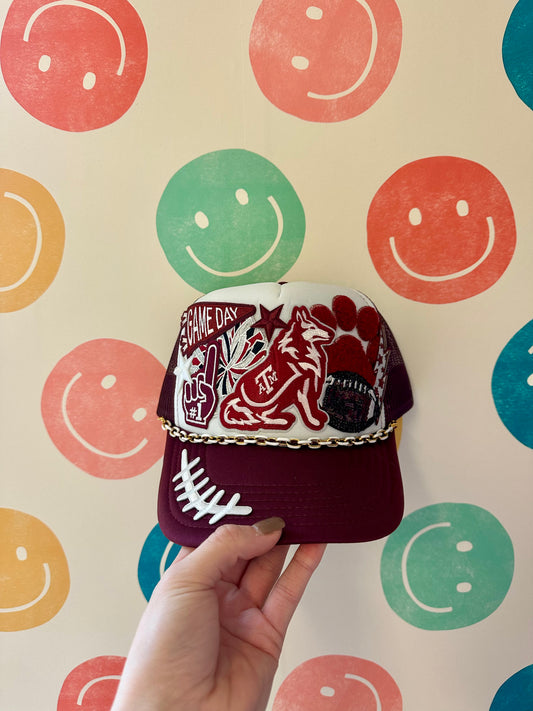 Texas A&M Football Trucker Hat