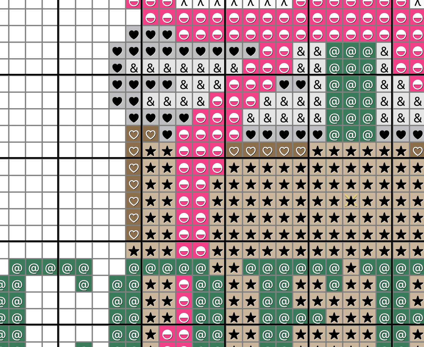 Coffee Girly Needlepoint Canvas | Digital File PDF