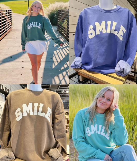 SMILE Overstock Print | Choose your Color