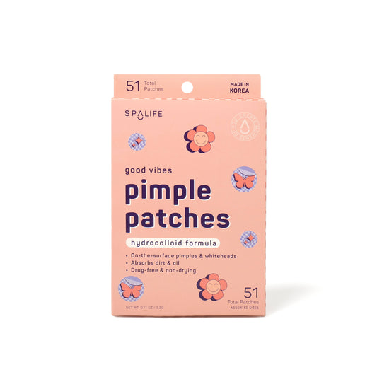 Good Vibes, Butterfly & Flowers Hydrocolloid Pimple Patches