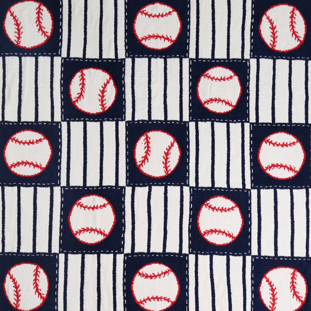 Baseball Throw Blanket