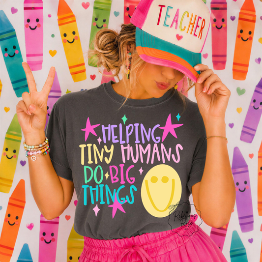 Helping Tiny Humans T-shirt | (S-3XL)
