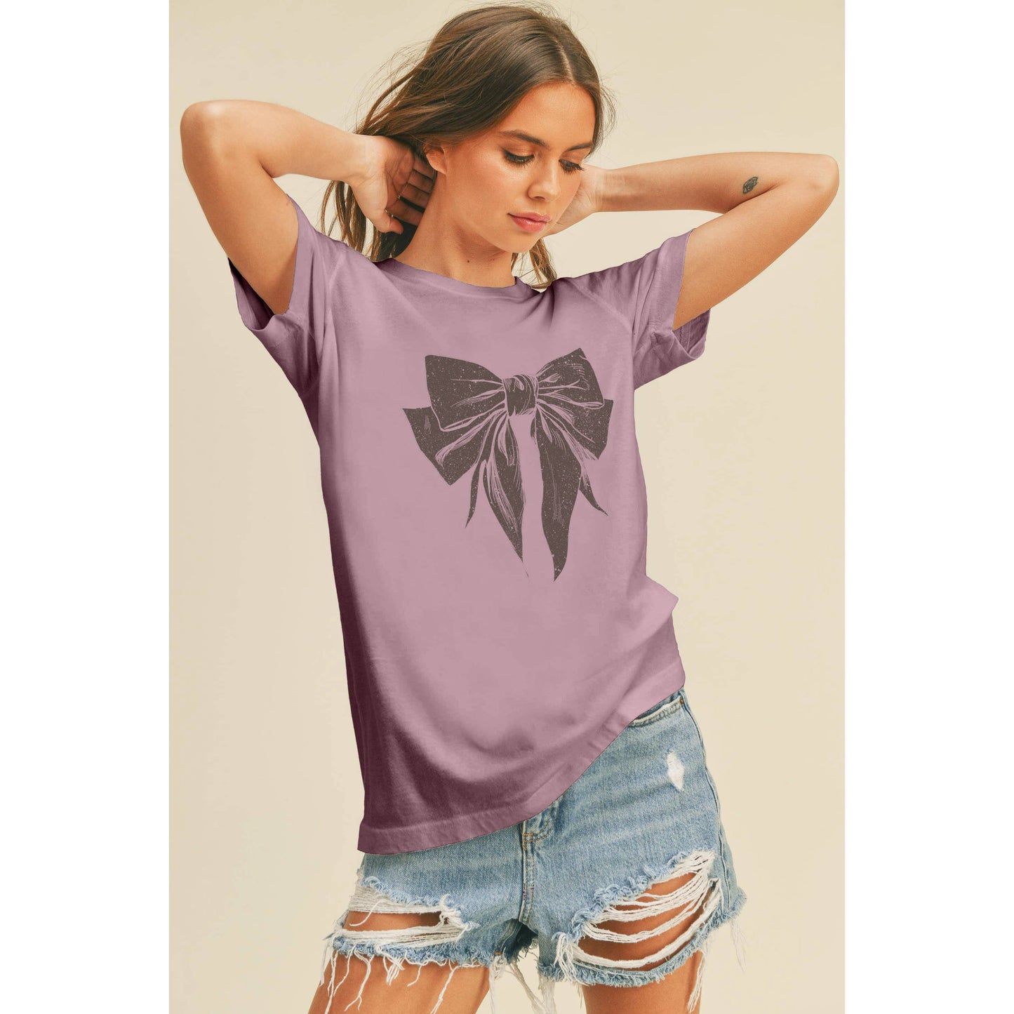 Bow Graphic Tee