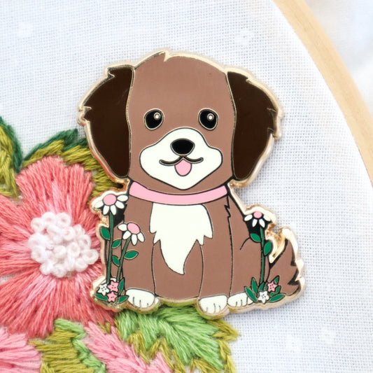 Daisy Puppy Needle Minder