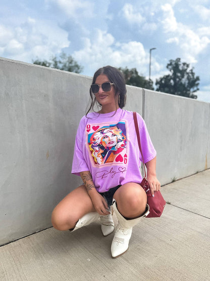 Dolly Queen Graphic T-Shirt | (M-3XL)