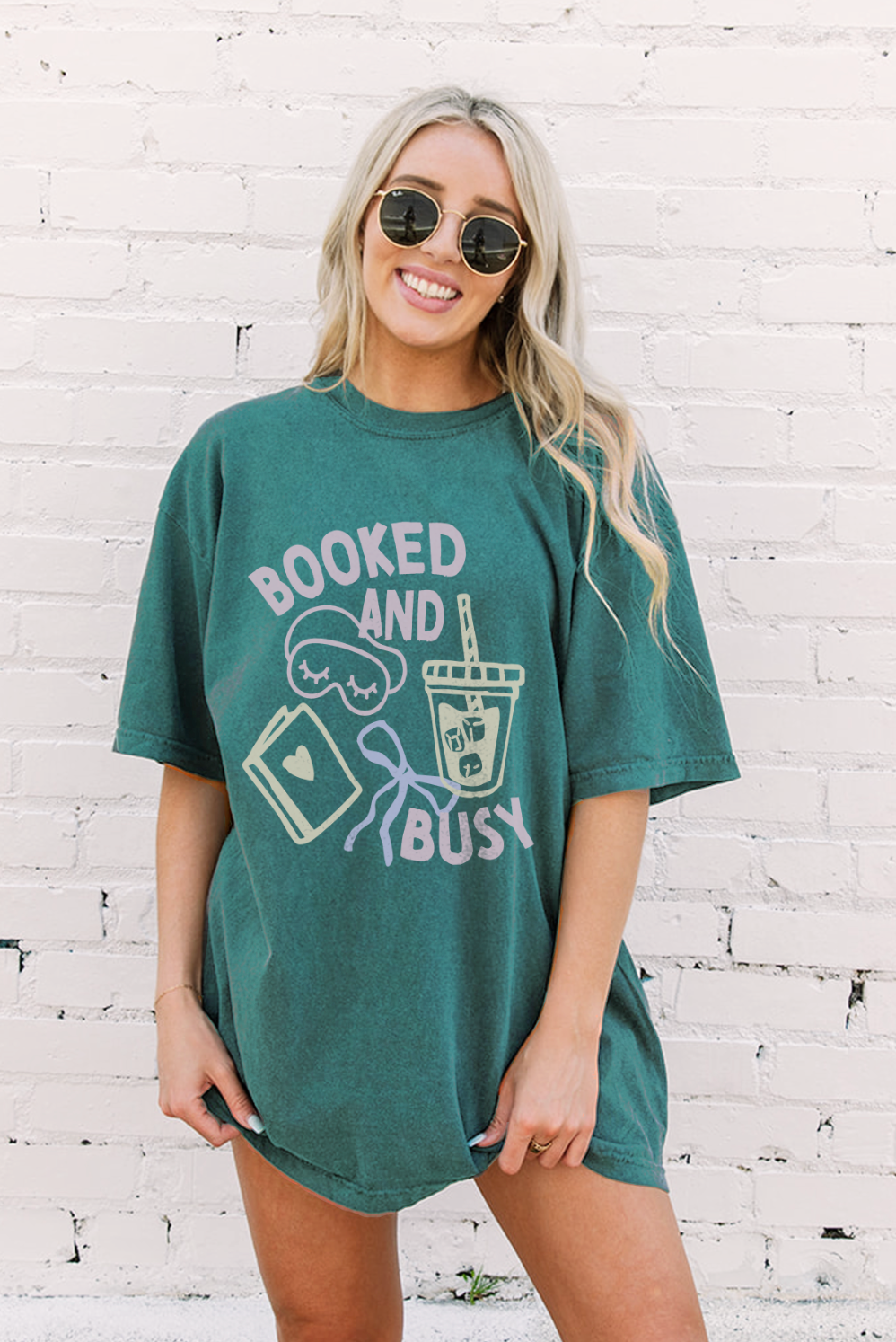 Booked And Busy T-Shirt | (S-2XL)