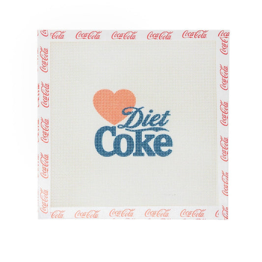 Love Diet Coke Needlepoint Canvas | Licensed Coca-Cola® Product