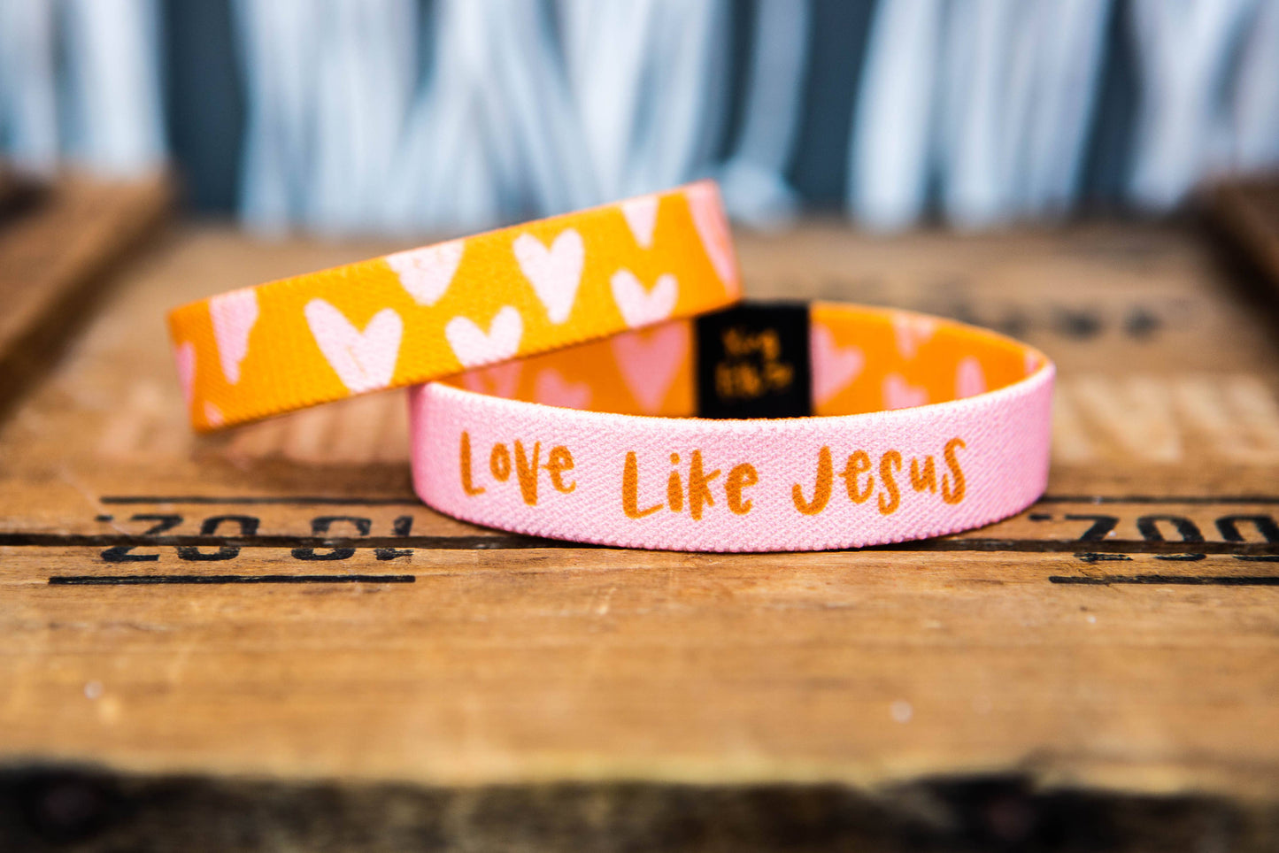 Love Like Jesus Reversible Stretchy Bracelet | YOUTH