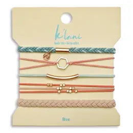 Hair Tie/Bracelet Packs