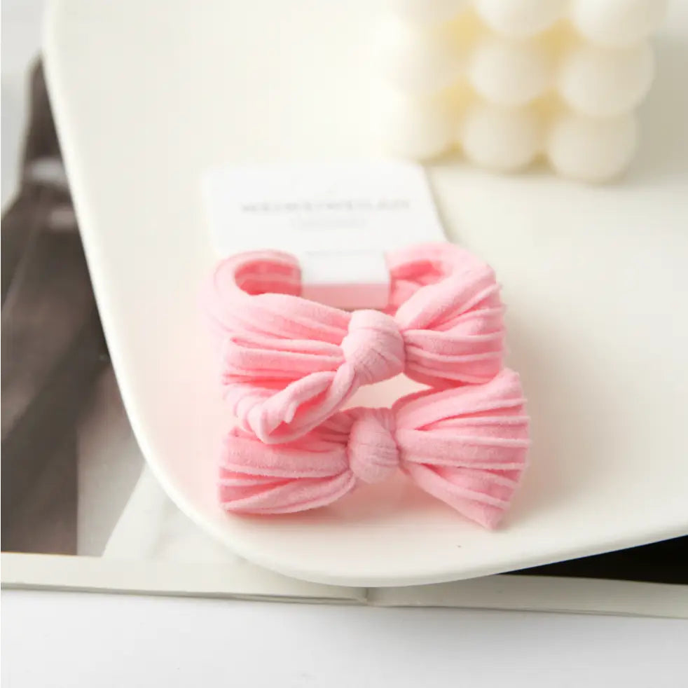 Set of Two: Hair Tie Bows